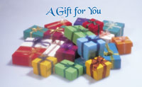 Pile of Gifts - Greeting Card