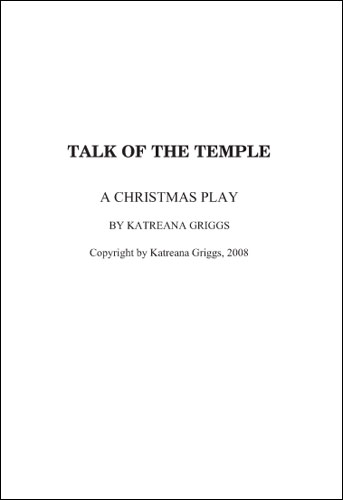 Talk of the Temple by Katreana Griggs